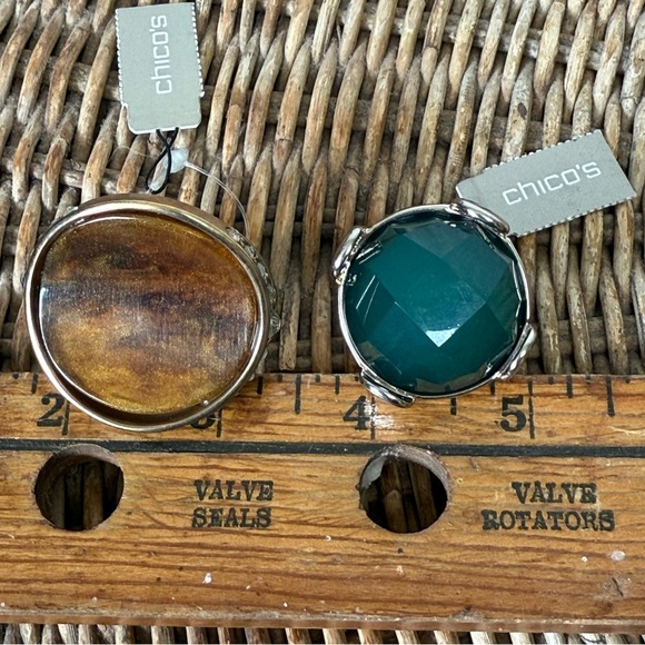 Chico’s Statement Rings Adjustable - Picture 8 of 10